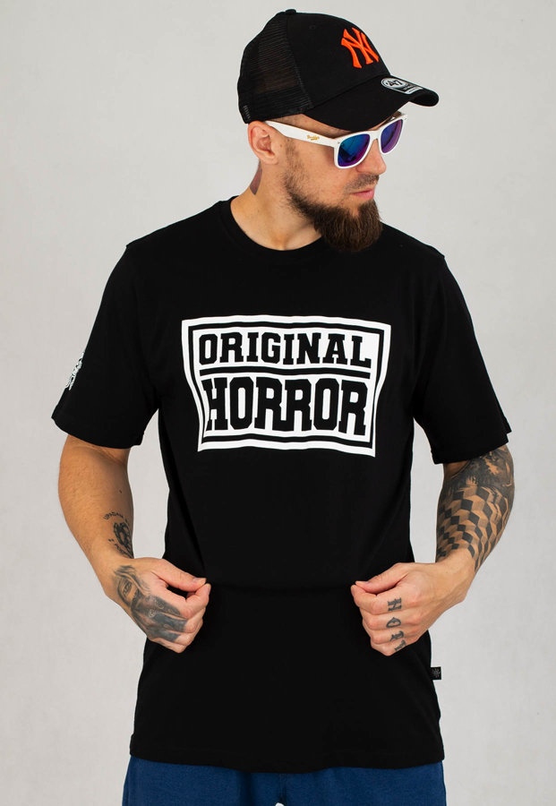 T-shirt Brain Dead Familia Original Horror czarny