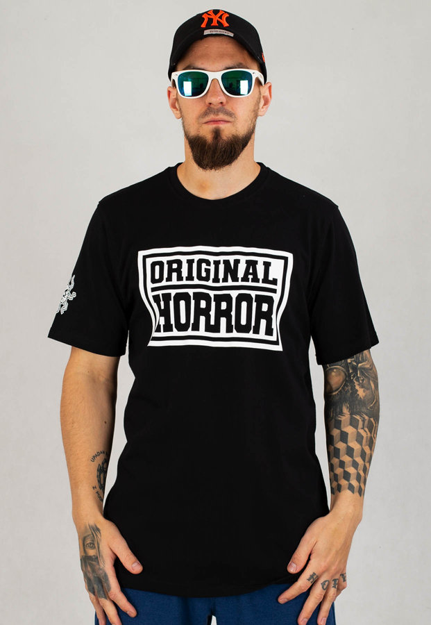 T-shirt Brain Dead Familia Original Horror czarny
